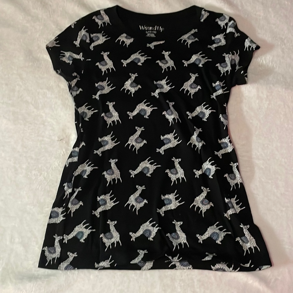 Large lama t-shirt